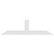 Ekena Millwork Portland Architectural Grade PVC Gable Bracket, 84"W x 24 1/2"H x 6"D x 6"F, 7/12 Pitch GBP084X25X0606POR00 - alternate 4